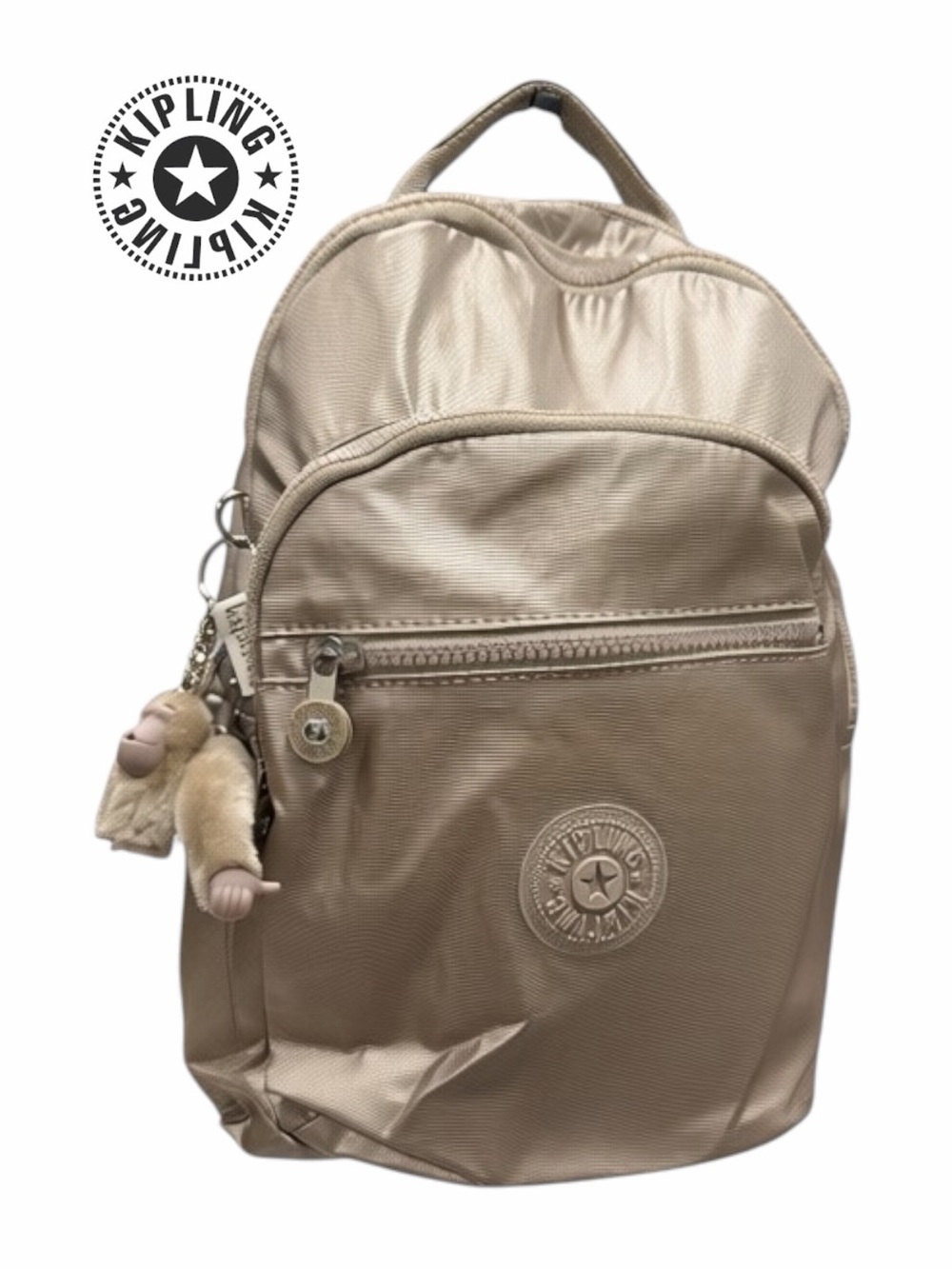 Kipling Seoul Go Metallic Backpack